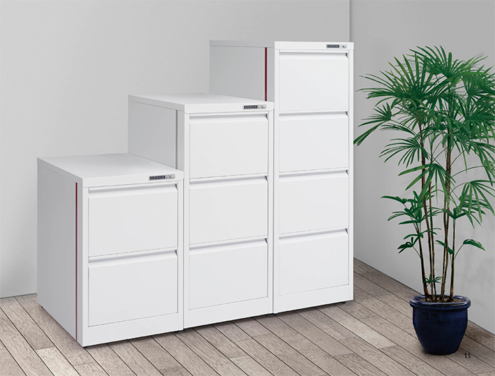 鋼制家具|抽屜柜、卡箱|辦公家具|豎向四抽柜|文件柜|密碼文件柜